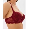 Бюстгальтер балконет пуш-ап VOVA SNEJANNA V54032 байкинг красный, Цвет: байкинг красный, Размеры: 90B, изображение 3