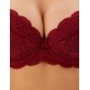 Бюстгальтер балконет пуш-ап VOVA SNEJANNA V54032 байкинг красный, Цвет: байкинг красный, Размеры: 90B, изображение 4
