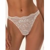 Кружевные трусики бразилиана Esotiq OUTLINE 41790 белый, Цвет: белый, Размеры: XL
