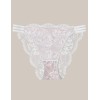 Кружевные трусики бразилиана Esotiq OUTLINE 41790 белый, Цвет: белый, Размеры: XL, изображение 6