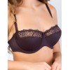 Бюстгальтер балконет Milavitsa 127510 эспрессо, Цвет: эспрессо, Размеры: 80C