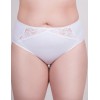 Высокие трусы слипы Milavitsa 260200 белый, Цвет: белый, Размеры: XL