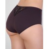Высокие трусы слипы Milavitsa 260210 эспрессо, Цвет: эспрессо, Размеры: XL, изображение 2