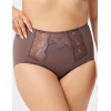 Высокие трусы слипы Milavitsa 260550 шоколадный трюф, Цвет: шоколадный трюф, Размеры: 5XL