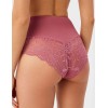 Высокие трусы VOVA LAURA V32541 розовый рубин, Цвет: розовый рубин, Размеры: 3XL, изображение 2