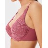 Бюстгальтер балконет пуш-ап VOVA LAURA V32536 розовый рубин, Цвет: розовый рубин, Размеры: 75C, изображение 3