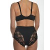 Высокие трусы с кружевом Valmira 29371 черный, Цвет: черный, Размеры: M, изображение 4