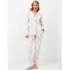 Фланелевая пижама с брюками Aruelle CAMILLE, Цвет: светло-бежевый/молоч, Размеры: M, изображение 2