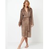 Халат с запахом Aruelle CHOCO, Цвет: кофейный, Размеры: M, изображение 2