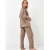 Теплая женская пижама Aruelle CHOCO, Цвет: кофейный, Размеры: XL, изображение 3