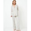 Фланелевая женская пижама Aruelle DOROTHEA, Цвет: светло-серый, Размеры: S, изображение 2