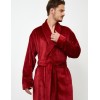 Теплый мужской халат Aruelle HENDRIX, Цвет: бургундское вино, Размеры: M