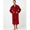 Теплый мужской халат Aruelle HENDRIX, Цвет: бургундское вино, Размеры: M, изображение 2