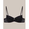 Бюстгальтер с пуш-ап вкладышами Esotiq ORGANIQUE 41780 черный, Цвет: черный, Размеры: 65E, изображение 10