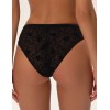 Трусики слипы с флоковым узором Esotiq ORGANIQUE 41782 черный, Цвет: черный, Размеры: L, изображение 2