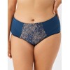 Трусы макси Milavitsa 238070 синий топаз/нюд, Цвет: синий топаз/нюд, Размеры: 7XL