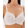 Мягкий кружевной бюстгальтер Nikol Djumon 185 16 белый, Цвет: белый, Размеры: 75B