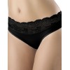 Трусы бразилиана VOVA SNEJANNA V54054 черный, Цвет: черный, Размеры: M