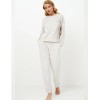Плюшевый женский комплект Aruelle MEREDITH SET, Цвет: светло-серый, Размеры: XS, изображение 2