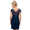 Сорочка с кружевом Donna ISMENA nightdress DARK BLUE, Цвет: темно-синий, Размеры: S, изображение 2