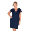 Ночная сорочка Donna MARIZA PLUS nightdress DARK BLUE, Цвет: темно-синий, Размеры: 5XL
