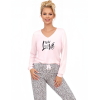 Пижама с брюками Donna PANTERA long pyjamas PINK, Цвет: розовый, Размеры: S