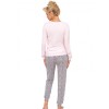 Пижама с брюками Donna PANTERA long pyjamas PINK, Цвет: розовый, Размеры: S, изображение 3