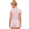 Вискозная пижама с шортами Donna SIMPLY 1/2 pyjamas POWDER PINK, Цвет: розовый, Размеры: S, изображение 2