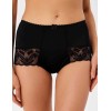 Трусы женские высокие Elli 711 LACE черный, Цвет: черный, Размеры: 4XL