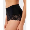 Трусы женские высокие Elli 711 LACE черный, Цвет: черный, Размеры: 4XL, изображение 3