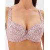 Кружевной бюстгальтер с поролоном Elli 3030 хрустальная роза, Цвет: хрустальная роза, Размеры: 90B