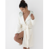 Теплый халат с капюшоном Sensis AMELIA, Цвет: белый, Размеры: L/XL, изображение 2