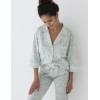 Женская пижама из хлопка Sensis ELISE, Цвет: мята, Размеры: L