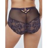 Трусы слипы высокие Alles GLOW classic navy blue, Цвет: темно-синий, Размеры: M, изображение 2