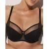 Бюстгальтер полумягкий Kinga SOPHIE BC-676 черный, Цвет: черный, Размеры: 75H