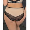 Трусы слипы высокие Kris Line LIME high waist, Цвет: бежевый+лайм, Размеры: M, изображение 2