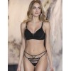 Комплект Leilieve LOVELY балконет стринги M7032 black, Цвет: black (черный), Размеры: 70C, изображение 4