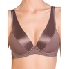 Бюстгальтер бралетт Mioocchi CRYSTALL 7736 stone, Цвет: stone (кофейный), Размеры: 70B