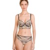 Комплект Mioocchi VALERIE 778280 бюстье и бразилиана nudo/nero, Цвет: nudo/nero, Размеры: 65B, изображение 8