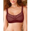 Мягкий бюстгальтер без косточек Mioocchi X-FACTOR 8151 cabernet, Цвет: cabernet (бордо), Размеры: 90B