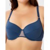 Бюстгальтер с уплотненной чашкой Misstyle 4115 / 415 французский синий, Цвет: французский синий, Размеры: 70A