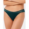 Трусы слипы низкие Misstyle 5010 изумруд, Цвет: изумруд, Размеры: S