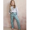Хлопковая детская пижама Taro 3035/3036 NINA, Цвет: серый/мята, Размеры: 122, изображение 2