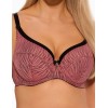 Бюстгальтер с полупоролоном Gaia 1259 LISE PU античная роза, Цвет: античная роза, Размеры: 75G