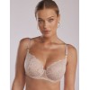 Мягкий кружевной бюстгальтер Kinga LUNA 1101-SC светло-бежевый, Цвет: светло-бежевый, Размеры: 100D, изображение 4