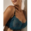Мягкий кружевной бюстгальтер Kinga 1137-SC ICON, Цвет: морская волна, Размеры: 65D, изображение 5