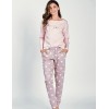 Хлопковая пижама с брюками Taro 3214/3268 LIBBY, Цвет: розовый/светло-лилов, Размеры: S, изображение 3