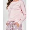 Хлопковая пижама с брюками Taro 3214/3268 LIBBY, Цвет: розовый/светло-лилов, Размеры: S, изображение 4