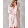 Светло-розовая ночная рубашка Taro 3229 SAANVI, Цвет: светло-розовый, Размеры: S