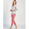Пижама женская со штанами Taro 3247/3262 LOUISA, Цвет: мульти, Размеры: 3XL, изображение 2